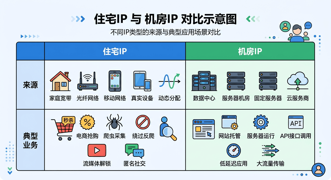 住宅代理IP的优势有哪些?为什么很多业务更偏向选择它