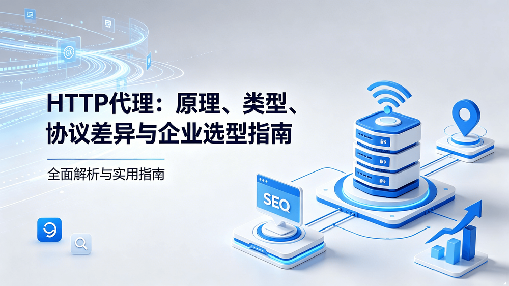 http代理:原理、类型、协议差异与企业选型指南
